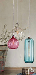 Glass Jug Lamp Small - Pink