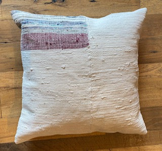 Turkish Rag Rug Pillow - 24x24